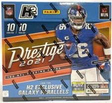 2021 Panini Prestige Football H2 Hobby Hybrid Box (10 Packs/10 Cards Pack)