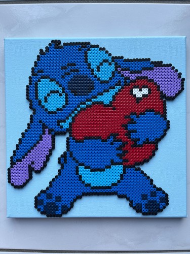 Pixel art perles a repasser - art, /