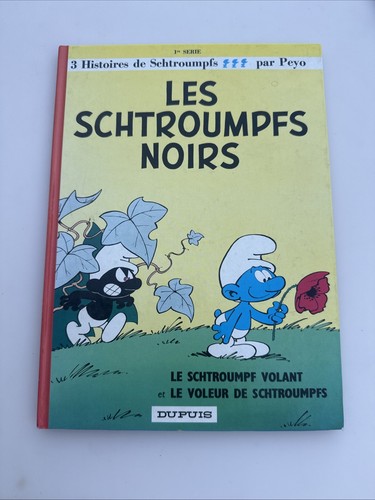 Les schtroumpfs noirs dos - bd,