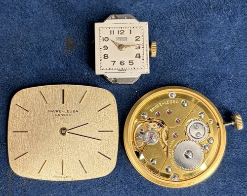 Lot mouvements montres