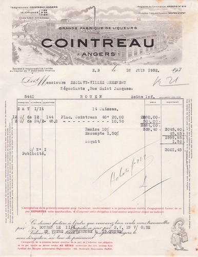 Angers liqueur cointreau - 49,
