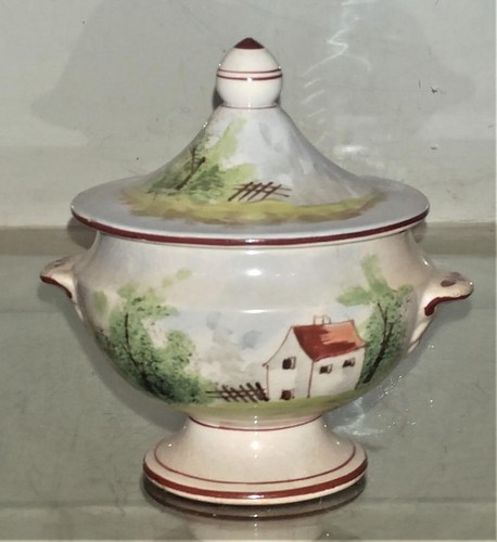 Pot moutarde faïence - de,