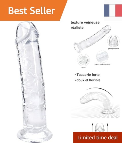 Gode transparent avec - cm,
