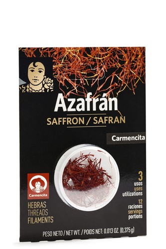 375gr safran dans le tampon - 0,375gr.,