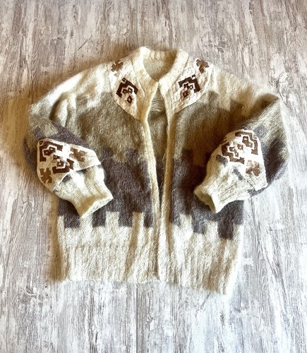 Cardigan cowichan vintage - cowichan,