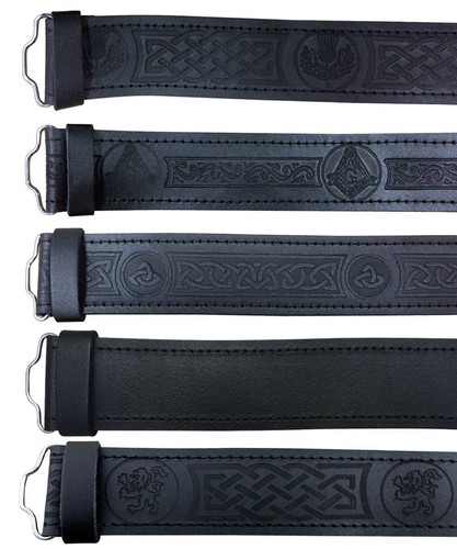 écossais noir ceinture - noir,