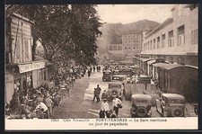 CPA Port-Vendres, La Gare