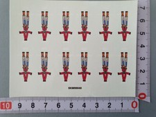 ANTIQUE/OLD DECALS 1/43 RED 5 DOT SAFETY HARNESSES - CARPENA DCC19