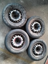 No.4 IRON CIRCLES PEUGEOT CITROEN 4 HOLES 15" 6Jx15H2 ET18 - 195 65 R15 91T M+S