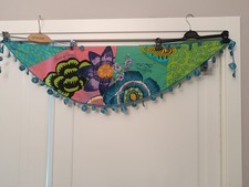 DESIGUAL MULTICOLOR WOMENS PAREO SCARF SCARF SHAWL STOLE SHOULDER COVER Q2