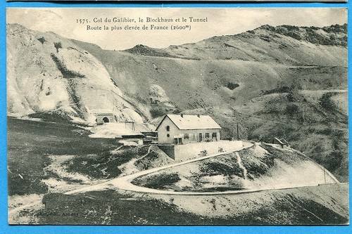 Cpa col galibier le - col,