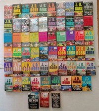 J. D. Robb, IN DEATH (Eve Dallas) series 1-56 +11 Novellas paperback lot