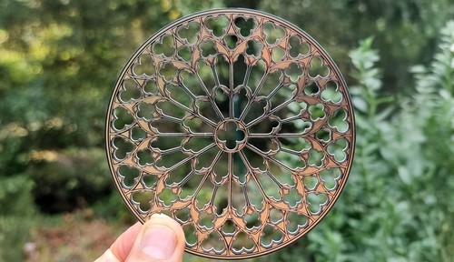 Rosace disc notre dame - notre, de