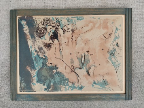 Ancienne lithographie salvador - lithographie,