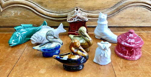 Lot anciennes tirelires a - lot,