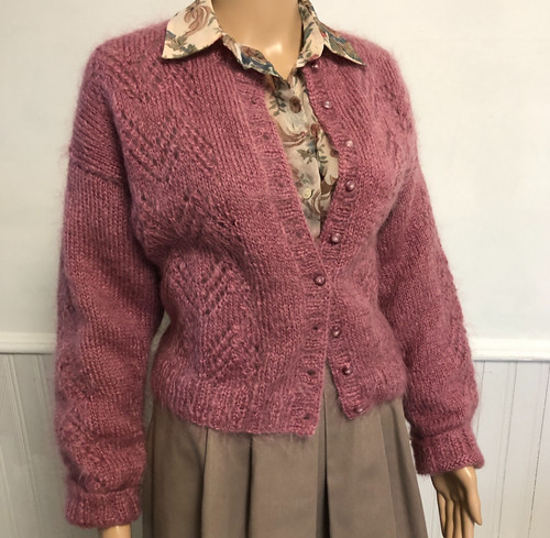 Vintage womens hand knitted - vintage,
