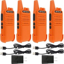 4 PACK Long Range Walkie