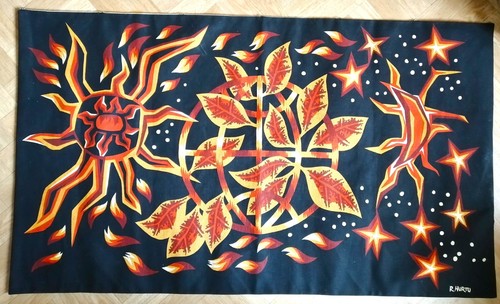 Tapisserie murale lumière - murale, "lumière