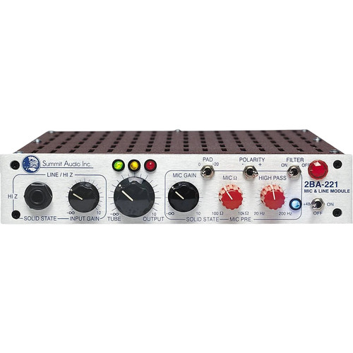 Préampli micro ligne summit - préampli, micro/ligne