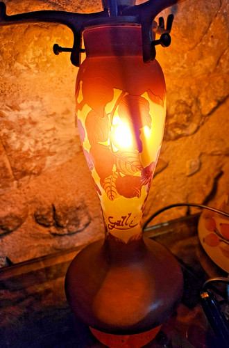 Art nouveau pied lampe - nouveau, de