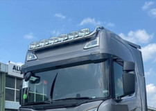 Inox Support Lumineux de Toit Convient pour Scania Neuf Gen. 2017 - Sans LED