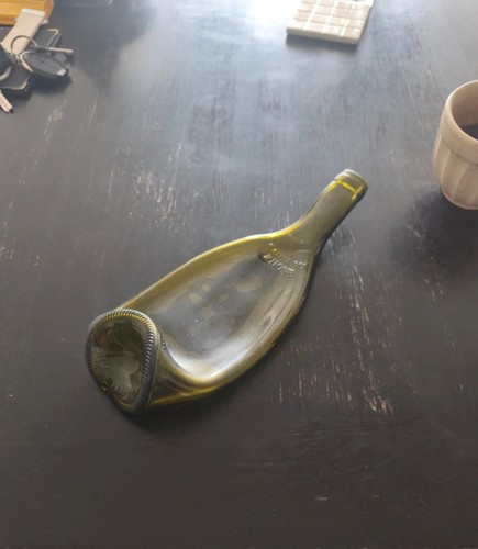 Cinto rosso bouteille verre - cinto,