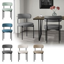 2/4/6 Chaises de salle à