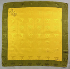 Magnifique foulard  vintage " must de Cartier  "  / " must de Cartier "  Scarf
