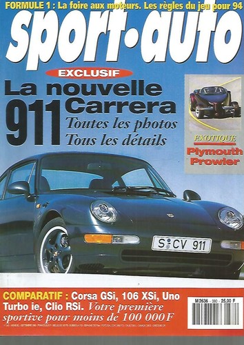 Sport auto 380 - sport, 911