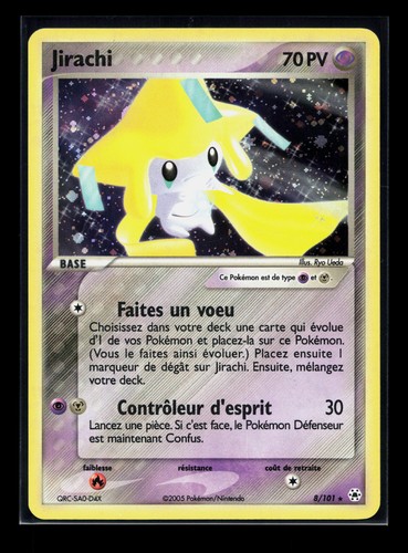 Carte pokémon jirachi 101 - carte,