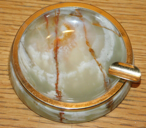 Original vintage cendrier rond - original,