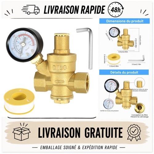 Réducteur pression eau - réducteur, de