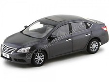 2012 Nissan Sentra Sylphy Metallic Gray 1:18 Paudi Modèles 2266