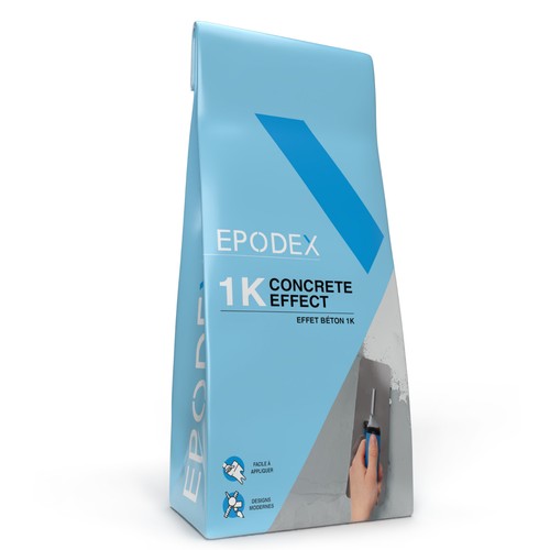 Epodex concrete effect enduit - concrete,