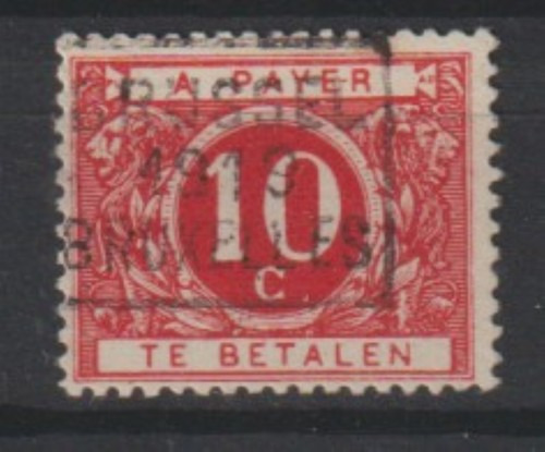 Belgium postage due 1919 - due,