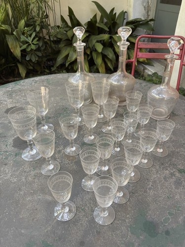 Service verres cristal - service, de