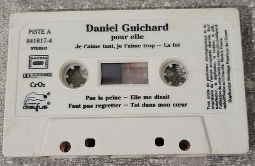 Cassette audio tape - tape, daniel