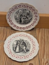 2 assiettes parlante de