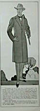 PRESS AD 1923 HIGH LIFE TAILOR OVERCOATS COMPLETE MENS COATS