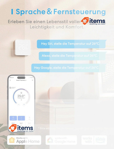 Meross wifi smart thermostat - meross,