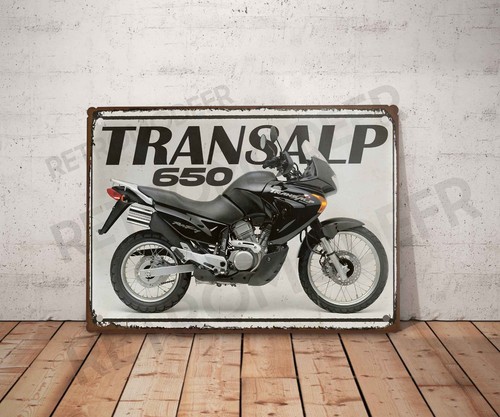 Plaque métal vintage - , honda