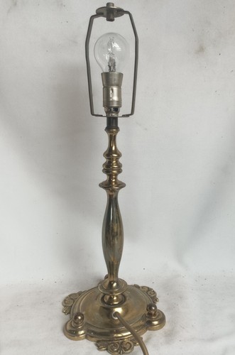 Lampe table bronze et - bronze,