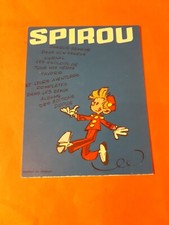 FRANQUIN CARTE POSTALE BUVARD SPIROU ANNEES 60 NEUF