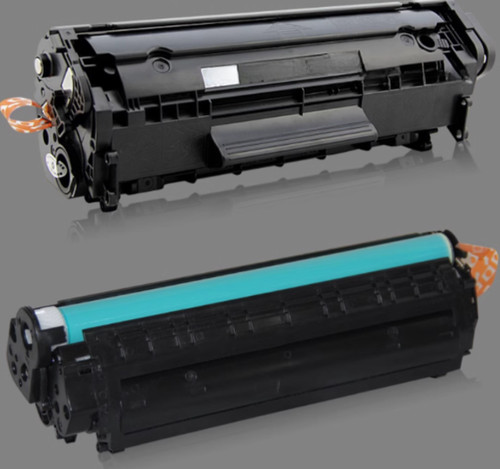 New toner cartridge pour - toner, hp