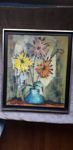 Tableau ancien huile - à, l'huile