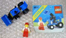 1988 LEGO Legoland 6504 Complete Farm Tractor!