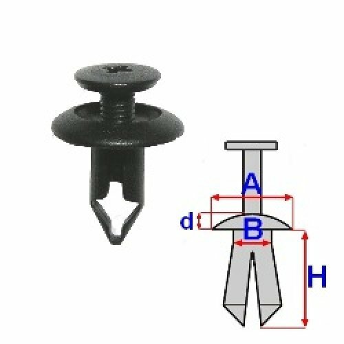 Rivet pour mitsubishi carisma - rivet,