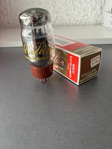 Quad paired tube - tube, gold