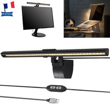 Lampe de lecture ordinateur bureau électronique LED à écran multifonction USB