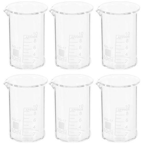 Pcs bécher chimie - bécher, pour